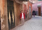 Touristin mit Marrokanerin